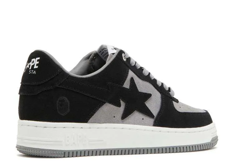 BAPESTA ‘BLACK DARK GREY’