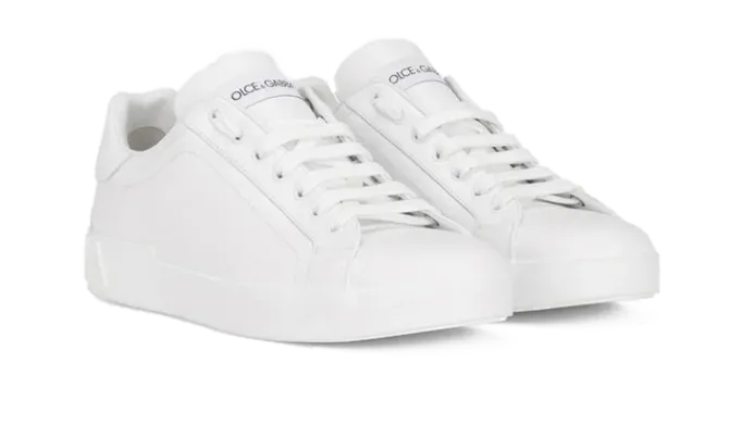 Calfskin Portofino sneakers White