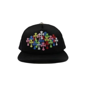 Cap Chrome Hearts Multi Color Crosses Trucker Hat