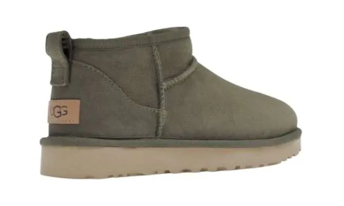 Classic Ultra Mini Boot Burnt Olive (W)