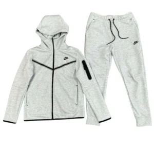 Conjunto NIKE TECH Fleece «Gris» Algodón Real