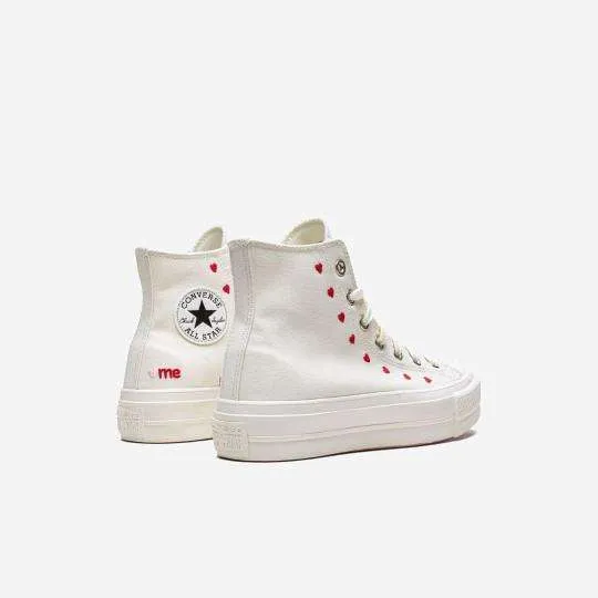 Converse All Star- Plataforma Corazones