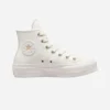 Converse All Star- Platform Mono Blancas