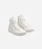Converse All Star- Platform Mono Blancas