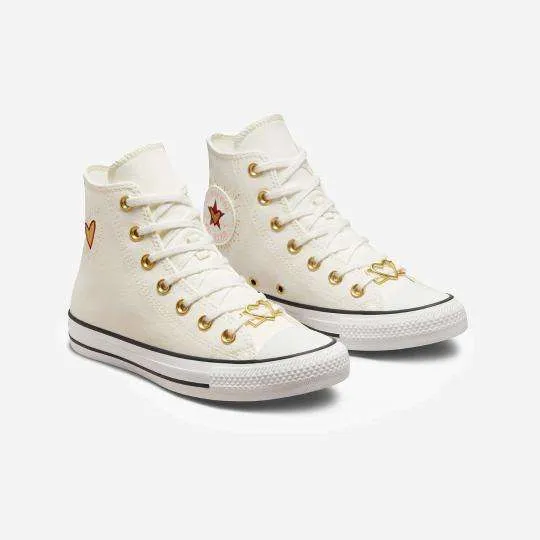 Converse All Star- Valentines Blancas