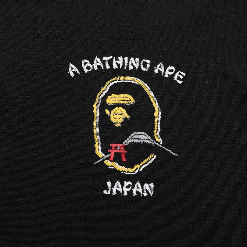 ddfdf-4.jpg BP T-shirt Japan Map Embroidery Black