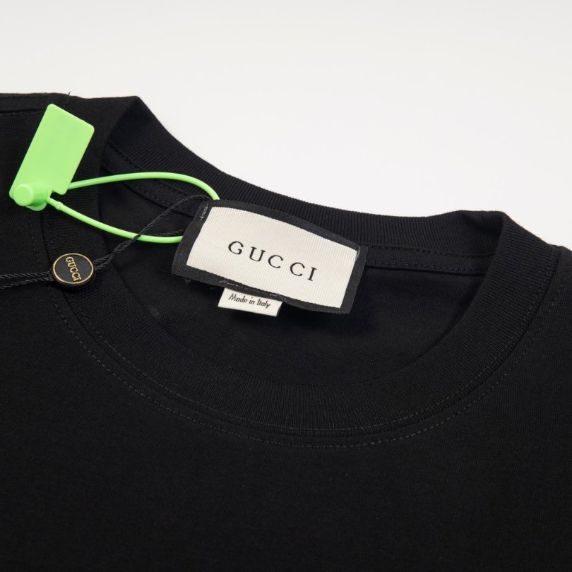 GG T-shirt Neon Logo Black