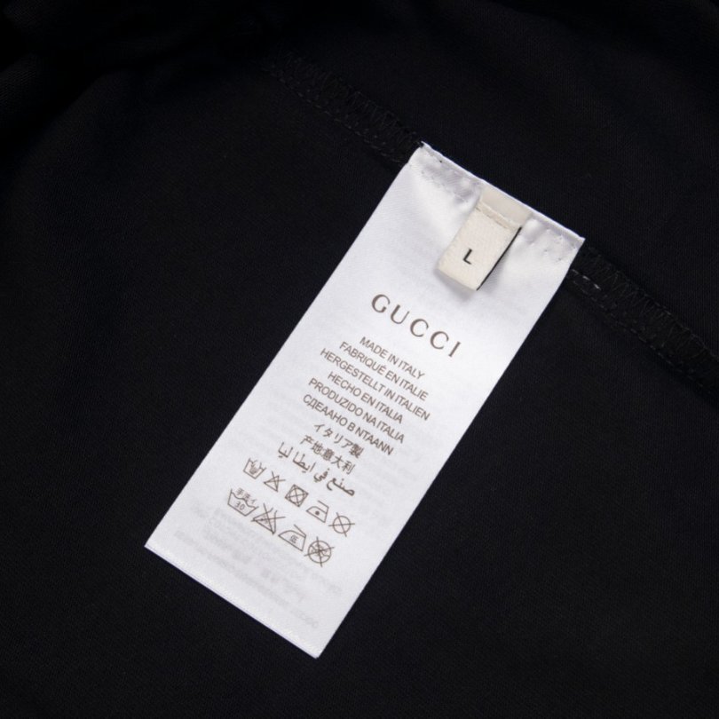 GG T-shirt Neon Logo Black