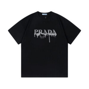 PRD T-shirt Milano Black Drip Logo