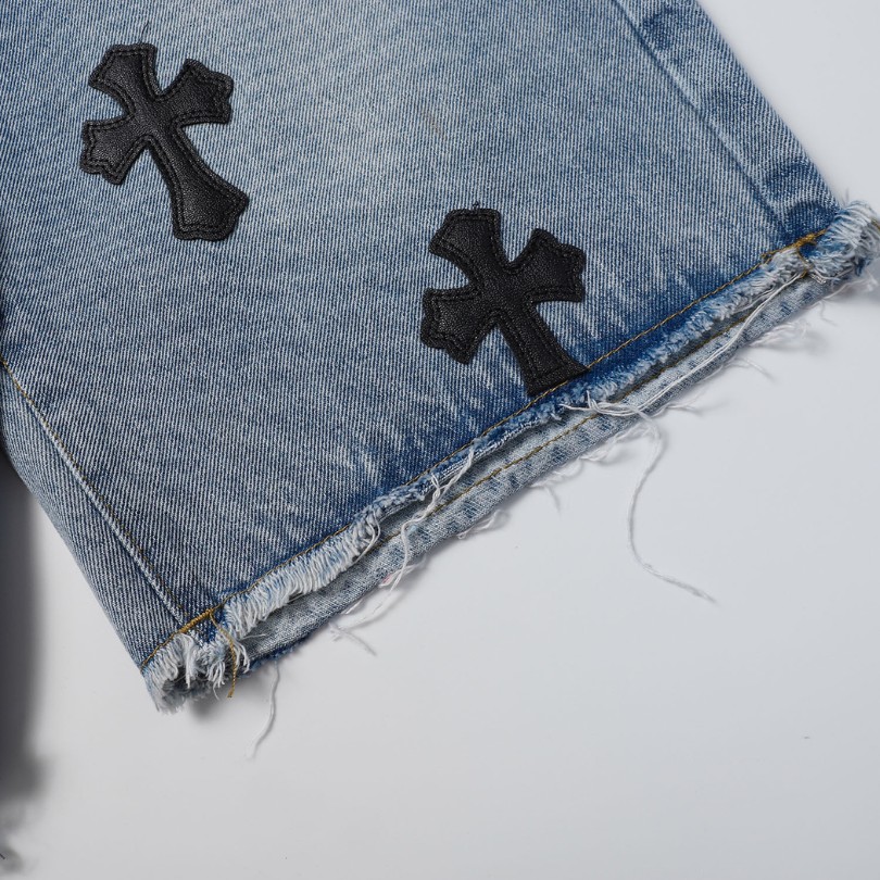 dfdfdf-14.jpg CHRM HRTS Shorts Black Cross Denim