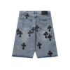 dfdfdf-6.jpg CHRM HRTS Shorts Black Cross Denim