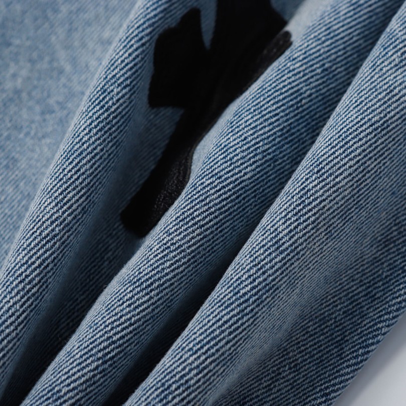 dfdfdf-9.jpg CHRM HRTS Shorts Black Cross Denim