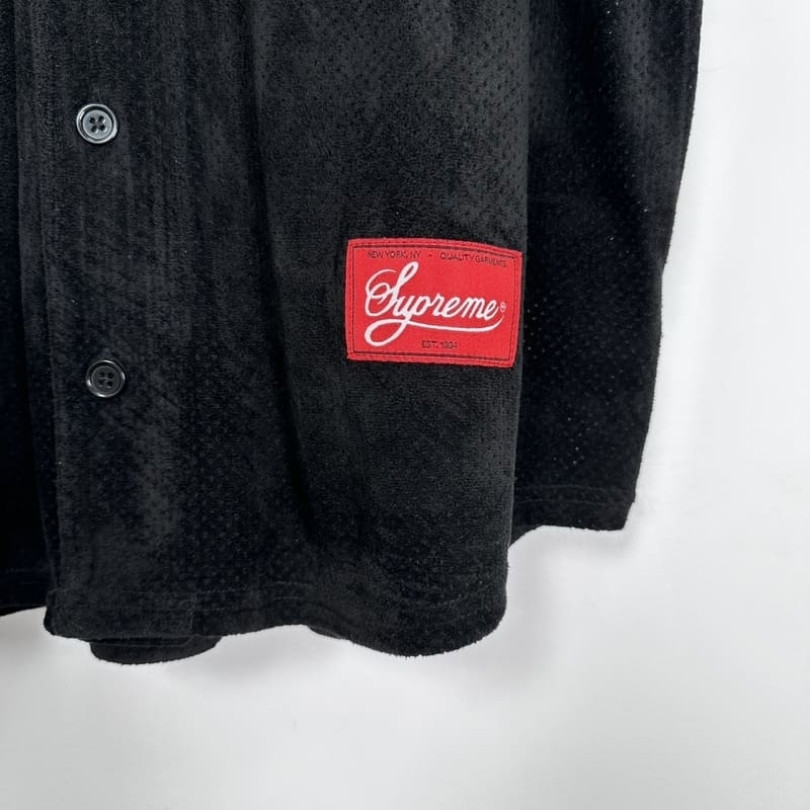 SPRM Jersey Button-Up Velour Logo