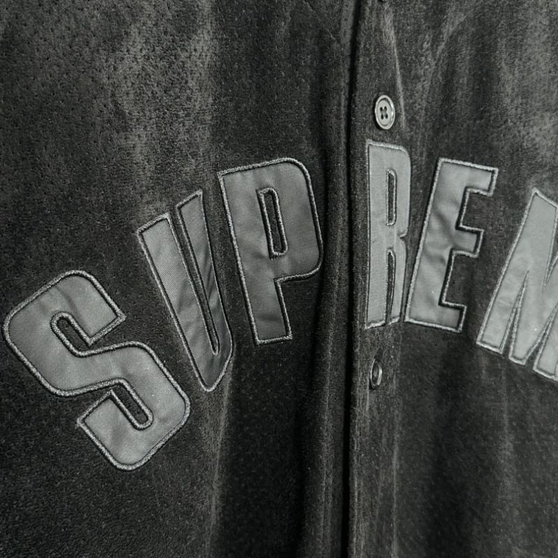 SPRM Jersey Button-Up Velour Logo