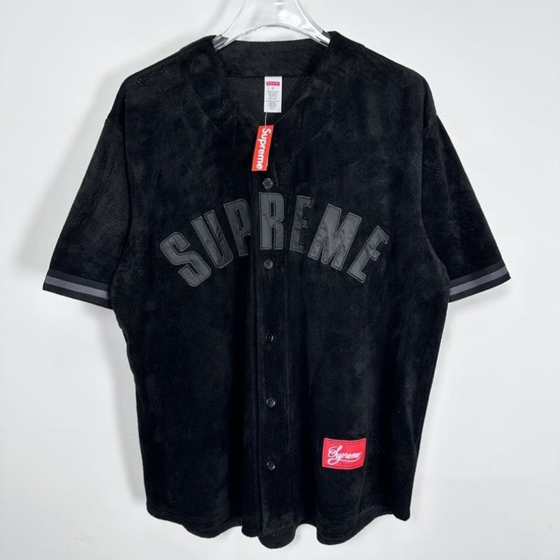 SPRM Jersey Button-Up Velour Logo