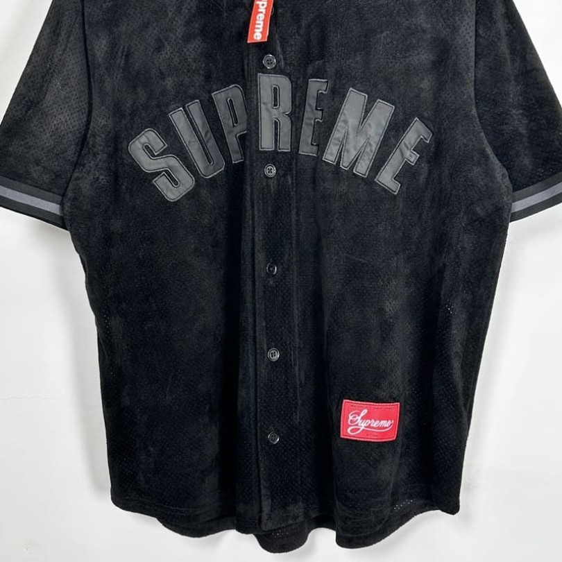 SPRM Jersey Button-Up Velour Logo