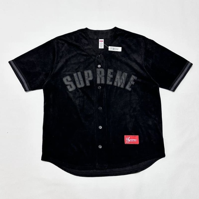 SPRM Jersey Button-Up Velour Logo