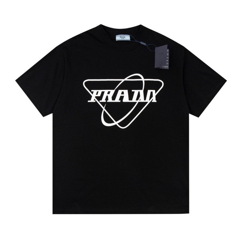 dfg3266-3.jpg PRD T-shirt Black Triangle Graphic Logo