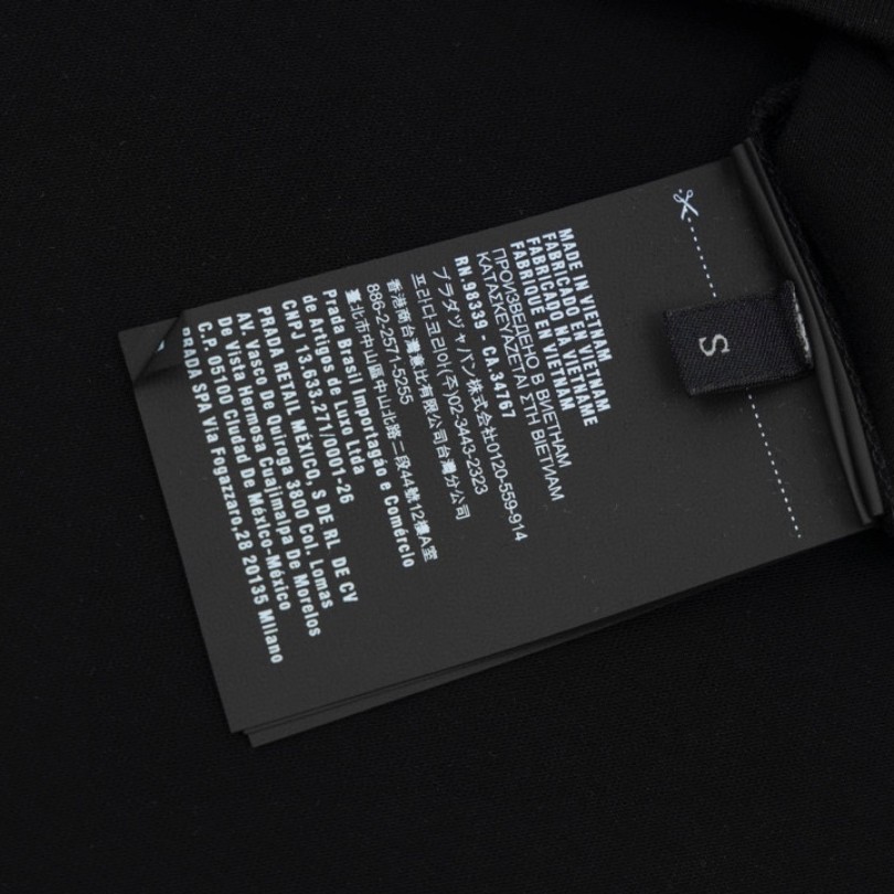 PRD T-shirt Black Graphic Logo