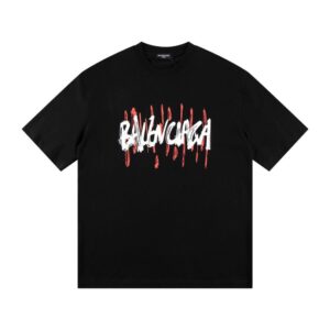 dfhfdh-2.jpg BLNCG T-shirt Graffiti Print Black