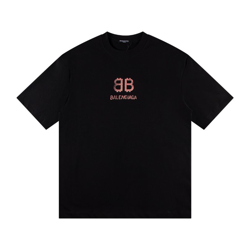 BLNCG T-shirt BB Gothic Print Black