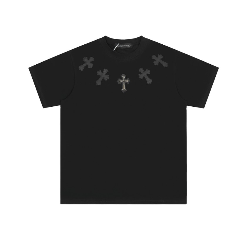 CHRM HRTS T-shirt Cross All Black