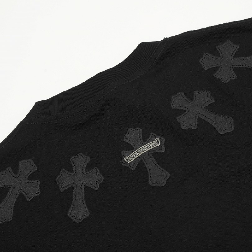 CHRM HRTS T-shirt Cross All Black