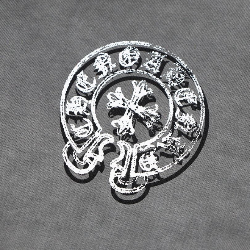 dfvdvf-6.jpg CHRM HRTS T-shirt Distressed Horseshoe Grey Logo