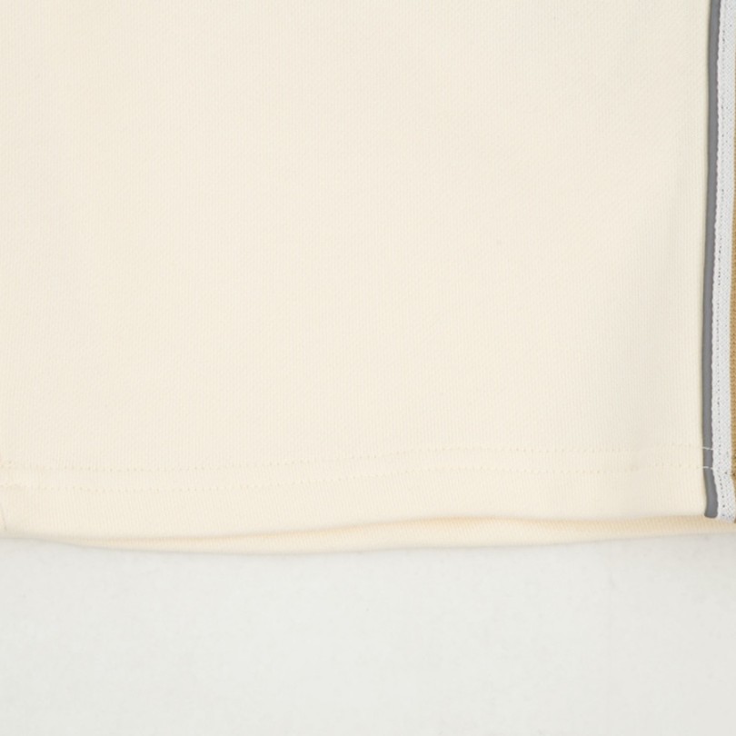 GG Shorts Beige Monogram Trim