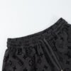 LV Shorts Monogram Grey Black