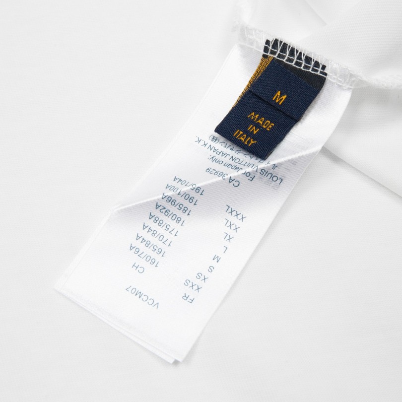 LV T-shirt Rope Logo White
