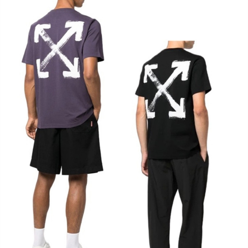 OFF-WHT T-shirt Arrows Logo Graphic