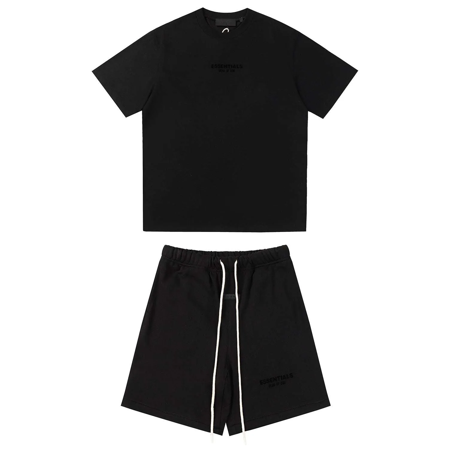 Essentials Black Tracksuit