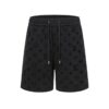 LV Shorts  Monogram Black