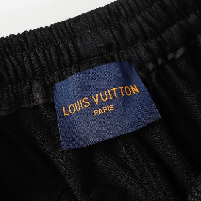 LV Shorts  Monogram Black