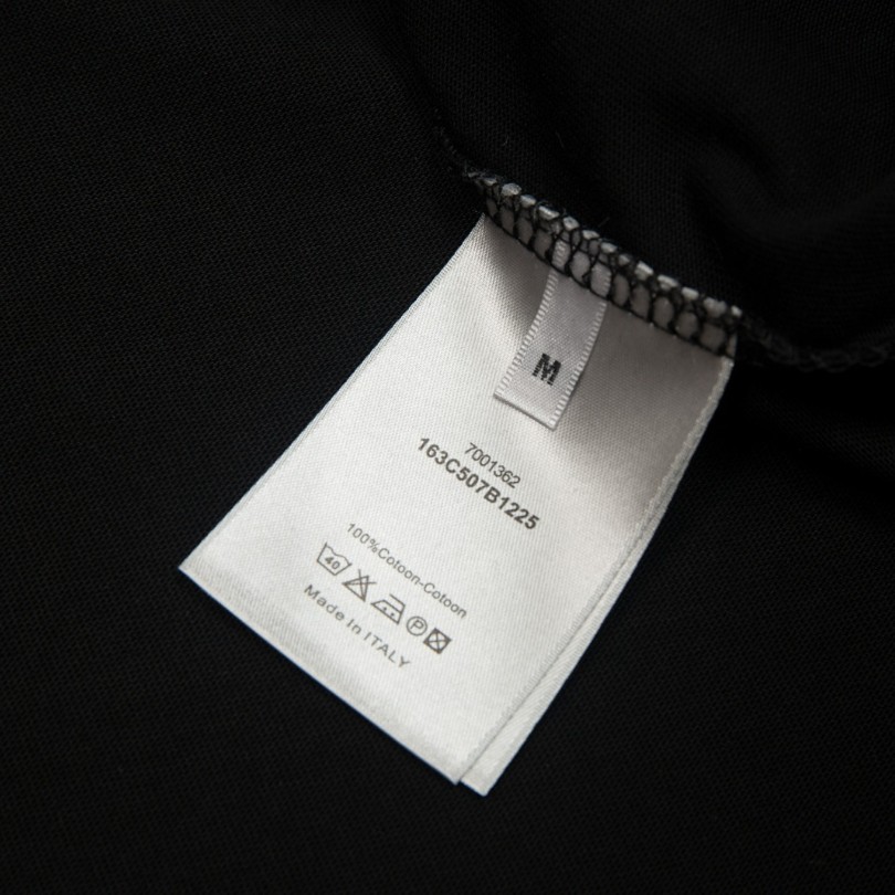 CD T-shirt Embossed Monogram Navy