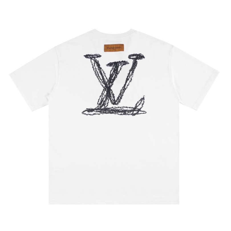 fgfg-6.jpg LV T-shirt White Sketch Logo