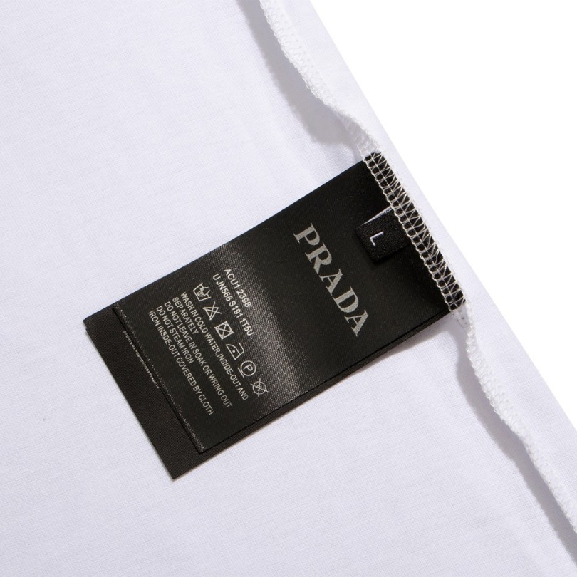PRD T-shirt Milano Crest Logo White