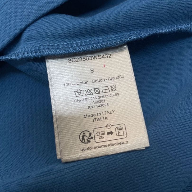 CD T-shirt Logo Blue