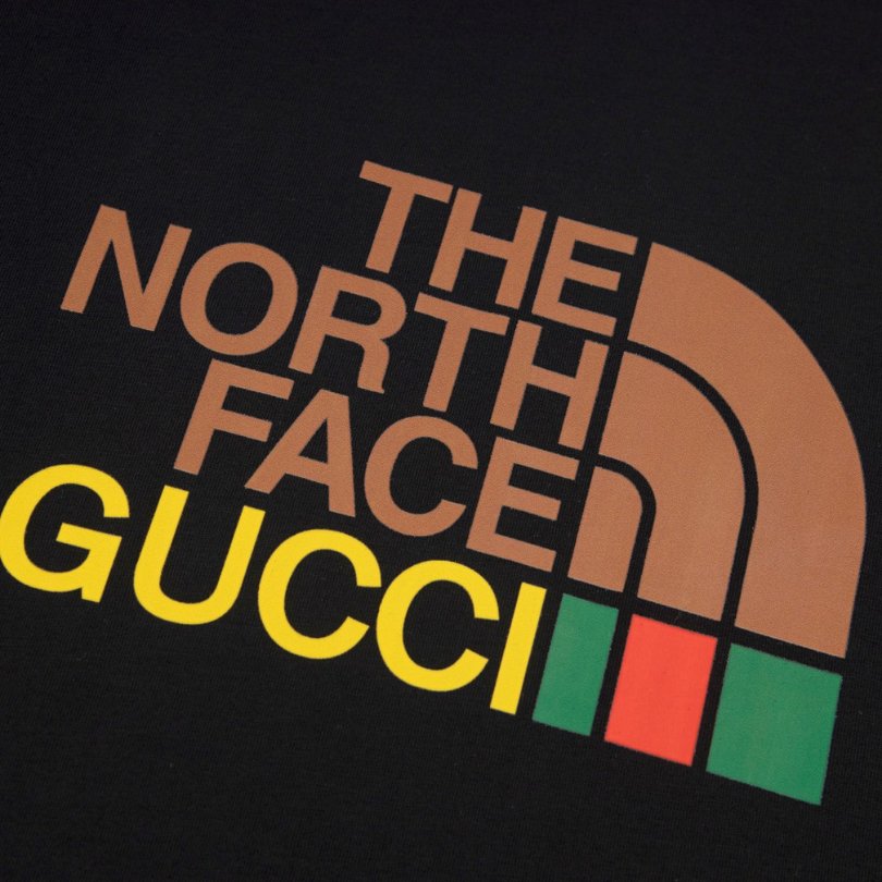 GG X TNF T-Shirt Black