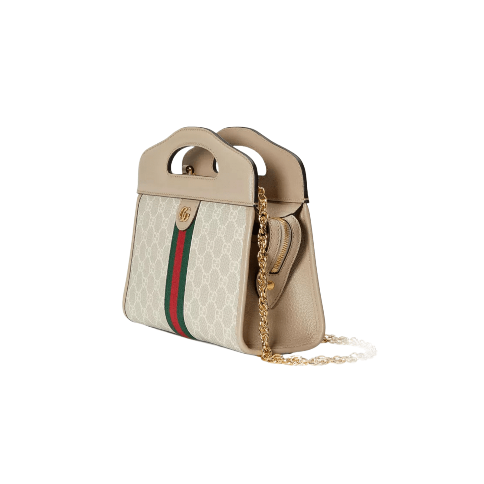 BORSA A TRACOLLA OPHIDIA MINI GG SUPREME OATMEAL