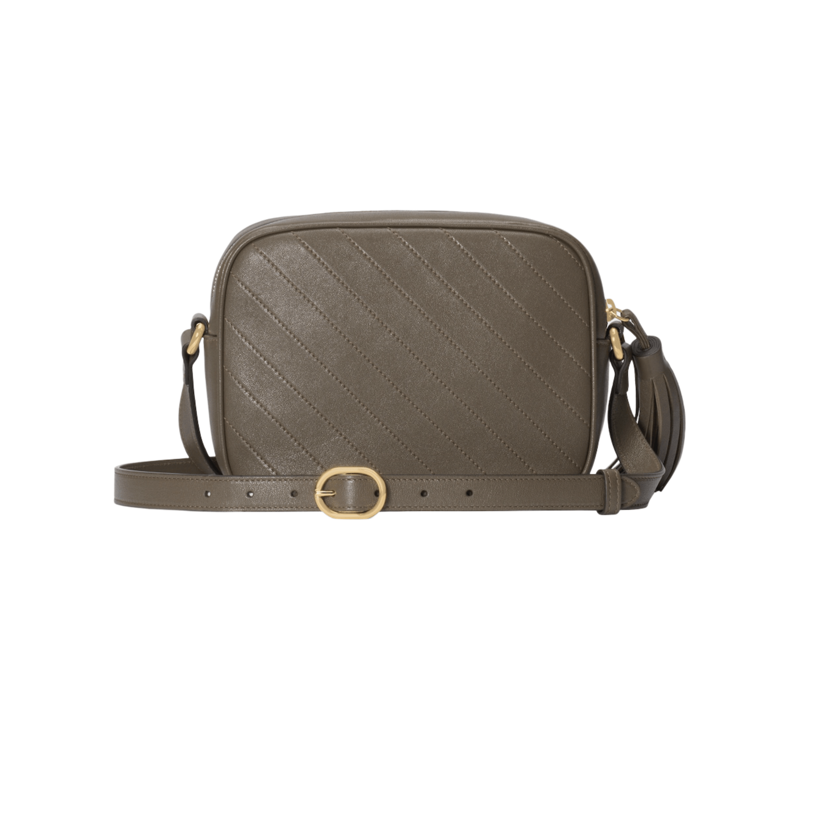 BORSA A SPALLA BLONDIE PICCOLA IN PELLE MARRONE