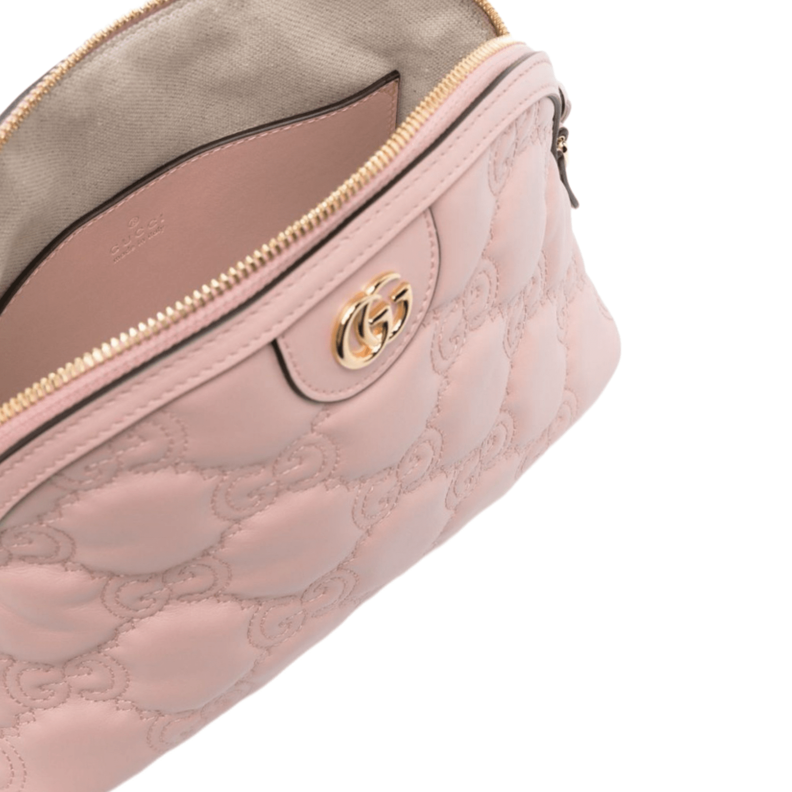 BORSA GG PICCOLA MATELASSÉ BIANCA