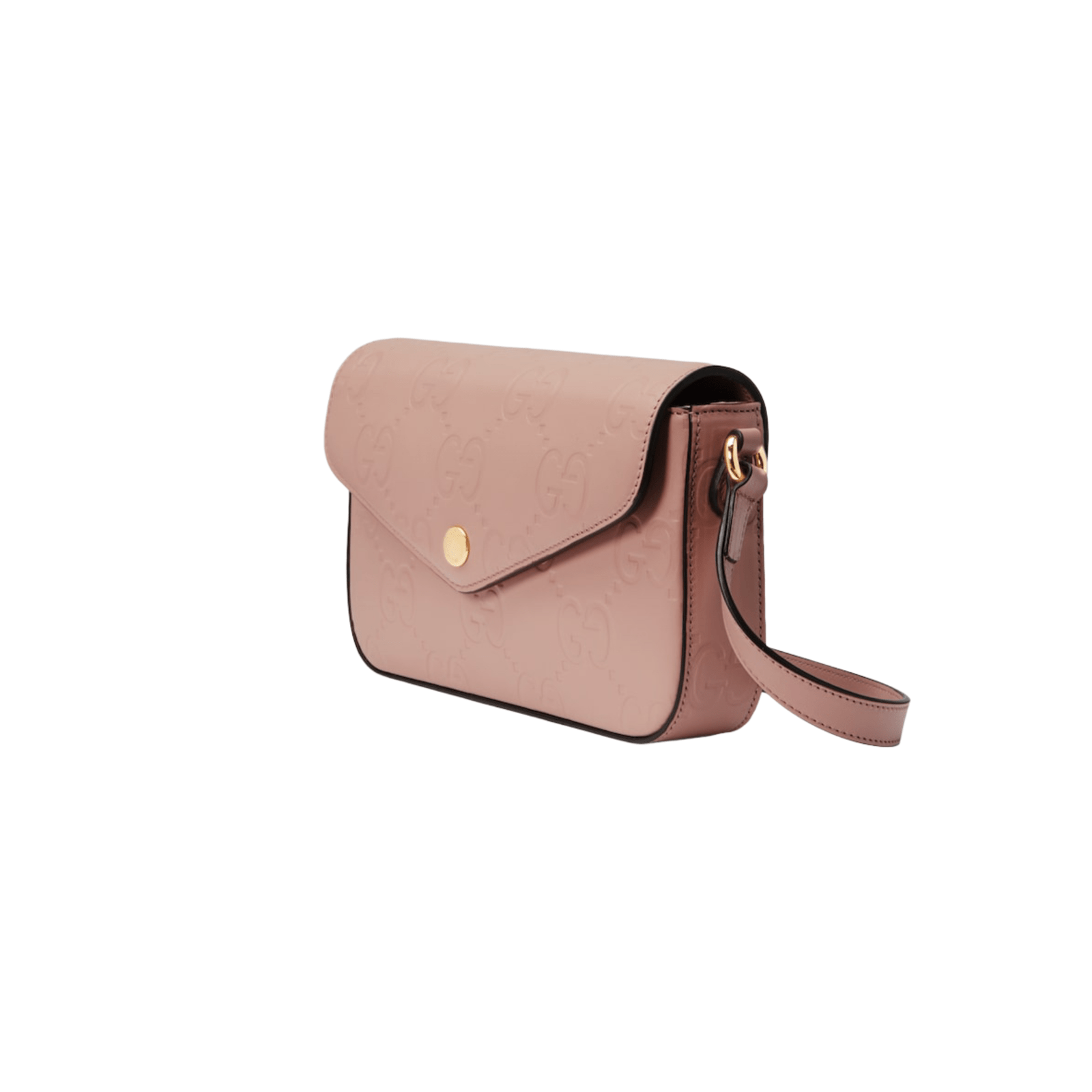 BORSA A SPALLA MINI GG IN PELLE CIPRIA