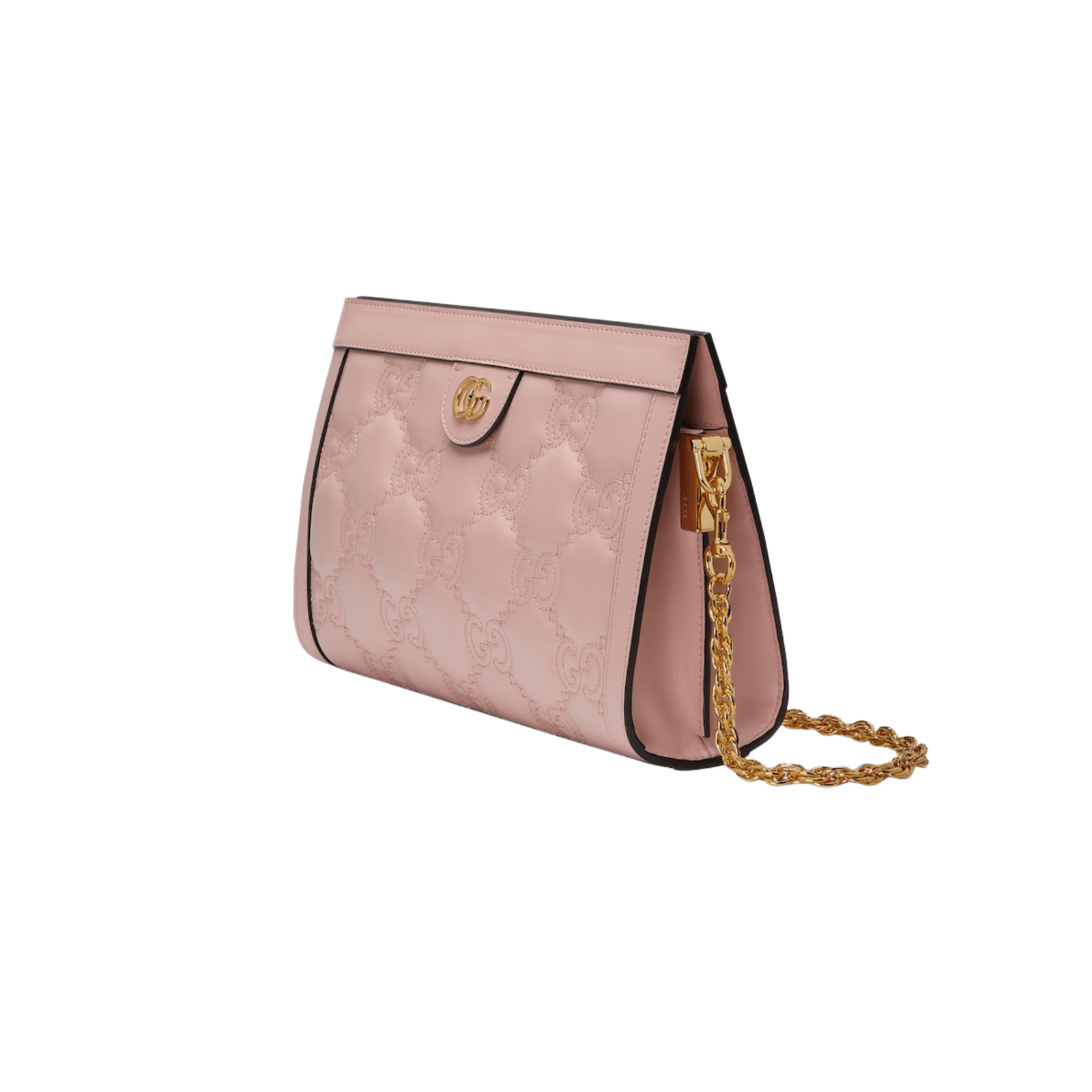 BORSA GG MATELASSÉ MISURA PICCOLA IN PELLE ROSA