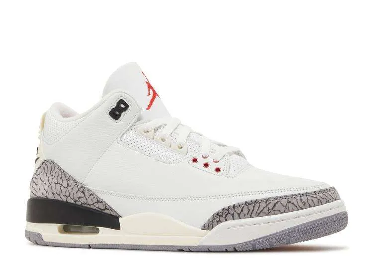 JORDAN RETRO 3 ‘WHITE CEMENT REIMAGINED’