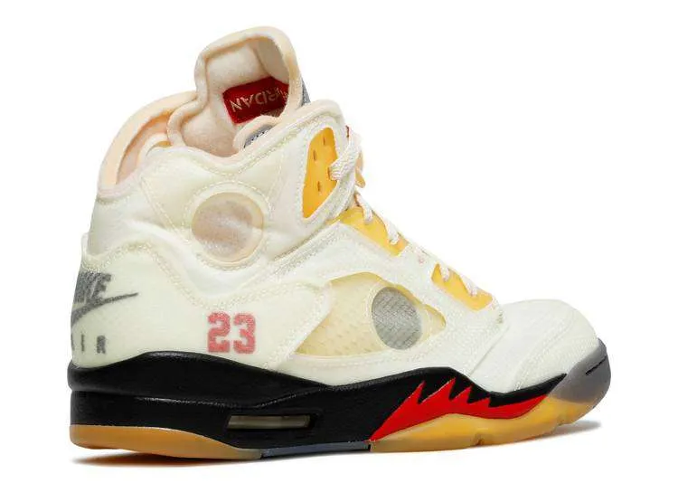 JORDAN RETRO 5 OFF-WHITE ‘SAIL’