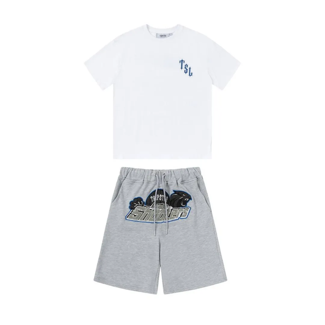 London Shooters White Short Set