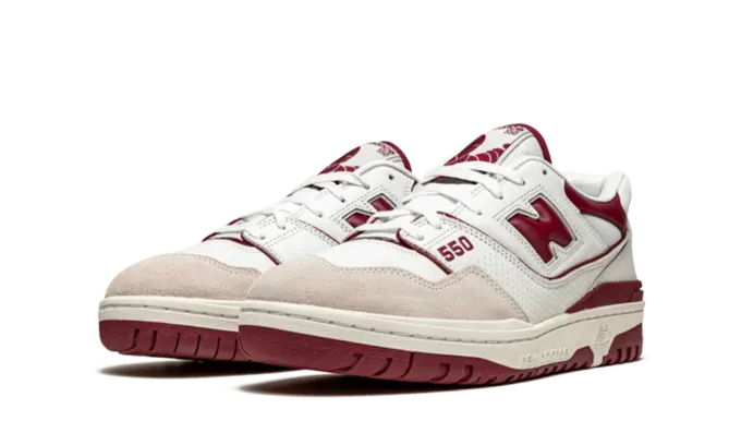 NB 550 Sea Salt Burgundy