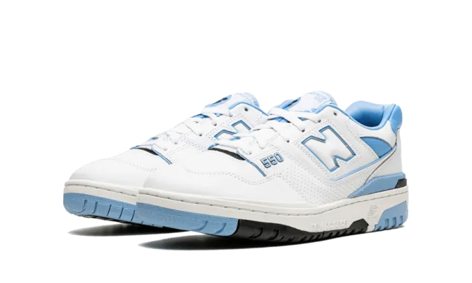 NB 550 UNC White University Blue